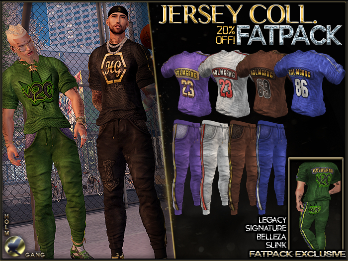 [HOLMGANG] Jersey Suit - FATPACK