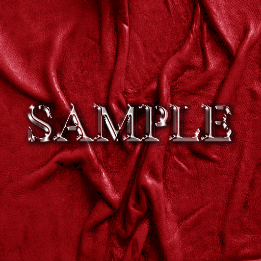 Zoy Texture [ Wrinkled Leather ] Red
