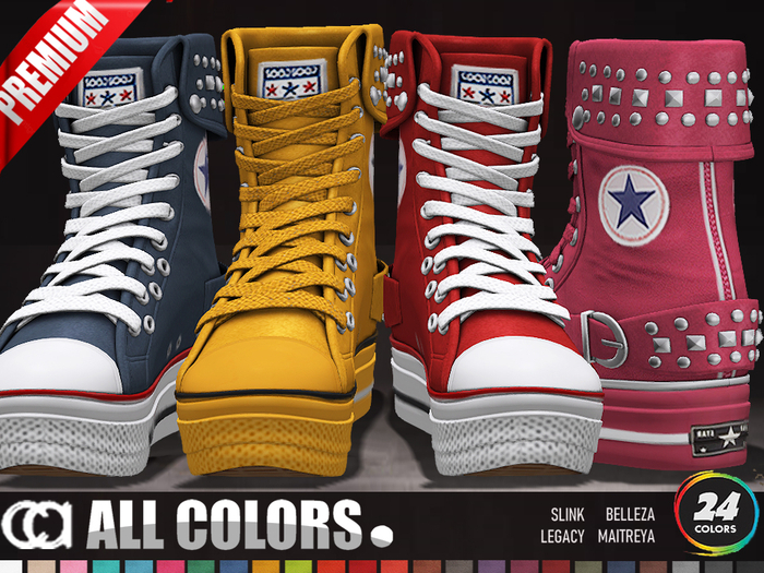 [CA] ALL COLORS LOW SNEAKERS LADIES