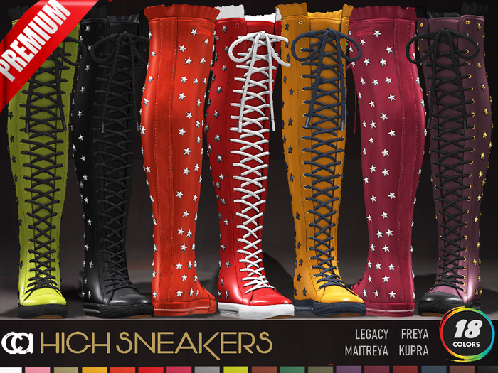 [CA] HIGH SNEAKERS LADIES