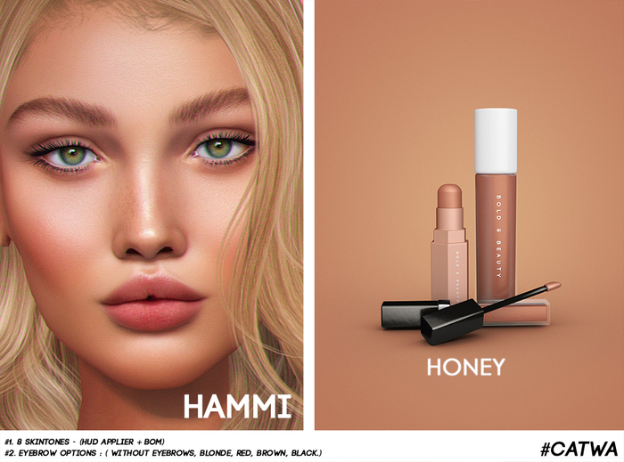 Bold & Beauty :: Hammi (Catwa App) - Honey.