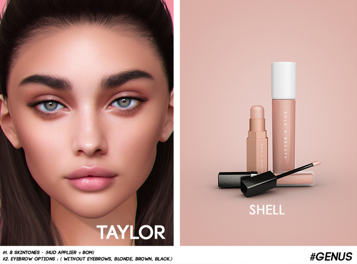 Bold & Beauty :: Taylor (Genus App) - Shell.
