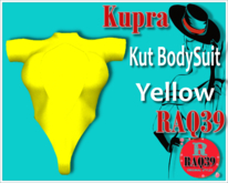 [R39] Kupra Kut BodySuit Yellow