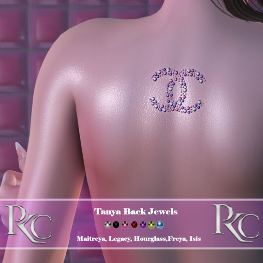 *PKC* Tanya Back Jewels