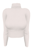 The Annex - Audrey Turtleneck - White