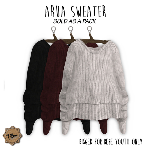 [E.] ARUA SWEATER BASICS PACK 