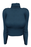 The Annex - Audrey Turtleneck - Blue
