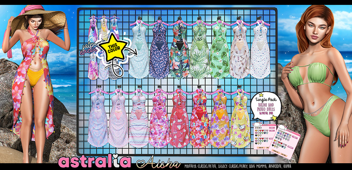 Astralia - Aisha Bikini (Powder)