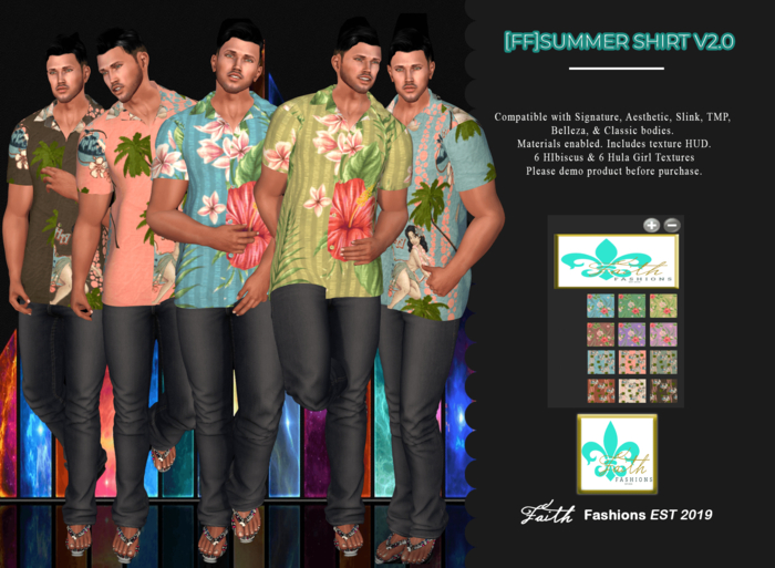 [FF]Summer Shirt v2.0 Delivery HUD
