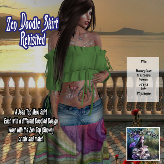 DFF Zen Doodle Skirt V2 #21