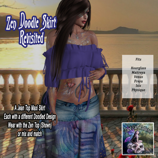 DFF Zen Doodle Skirt V2 #19