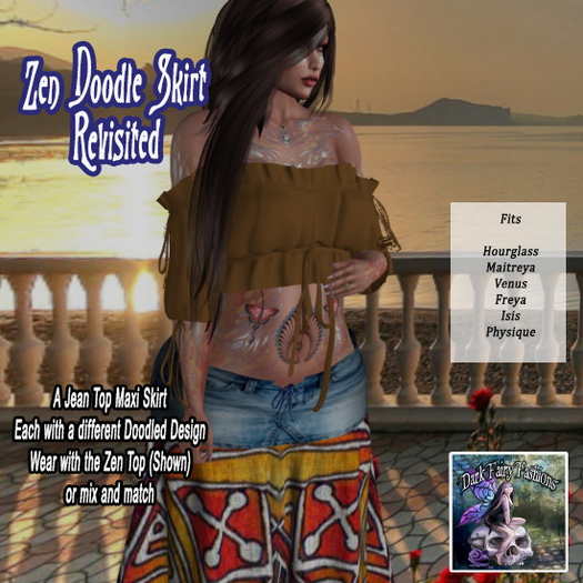 DFF Zen Doodle Skirt V2 #17