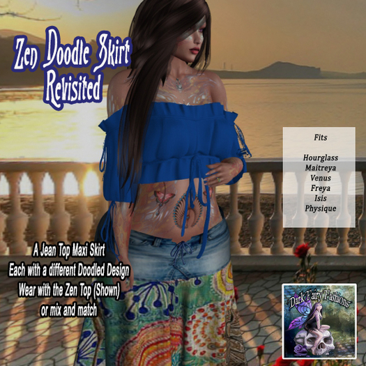 DFF Zen Doodle Skirt V2 #14