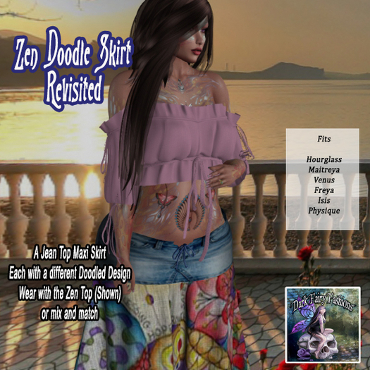 DFF Zen Doodle Skirt V2 #12