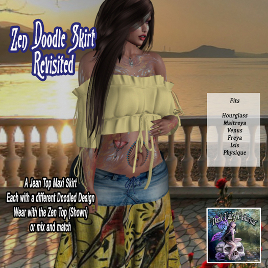 DFF Zen Doodle Skirt V2 #11