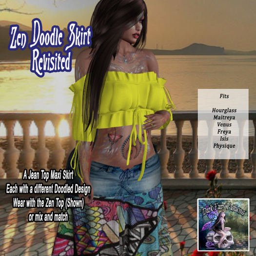 DFF Zen Doodle Skirt V2 #9