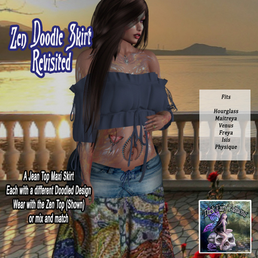 DFF Zen Doodle Skirt V2 #8