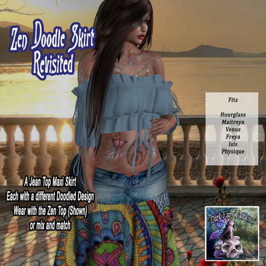DFF Zen Doodle Skirt V2 #7