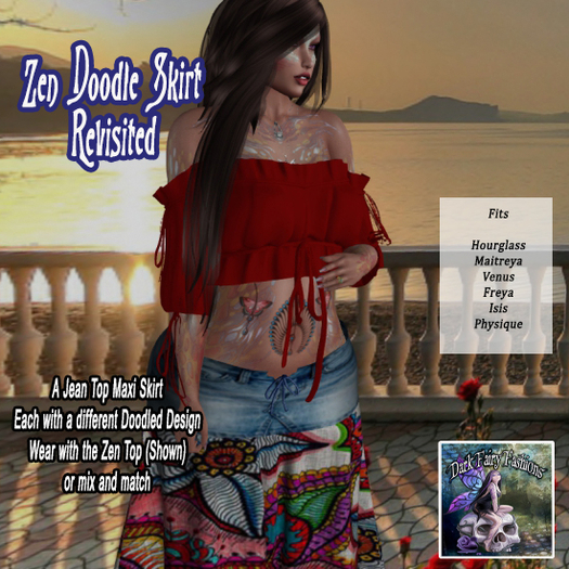 DFF Zen Doodle Skirt V2 #5