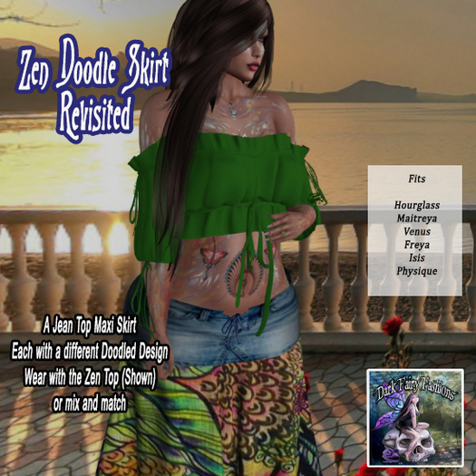 DFF Zen Doodle Skirt V2 #4