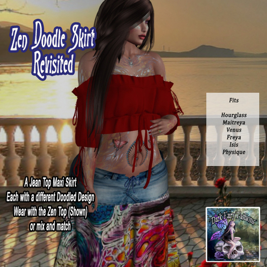 DFF Zen Doodle Skirt V2 #3