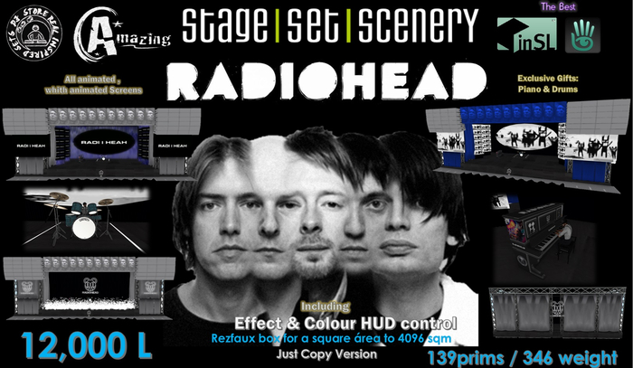 Radiohead Concert Stage Deluxe Edition Box 2.0