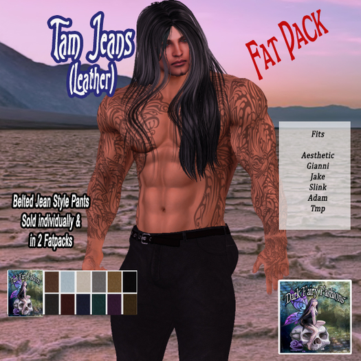 DFF Tam Jeans (Leather) #Fatpack