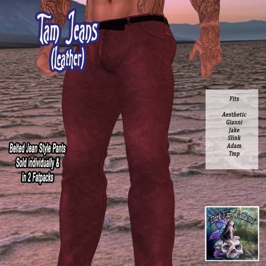 DFF Tam Jeans (Leather) #8