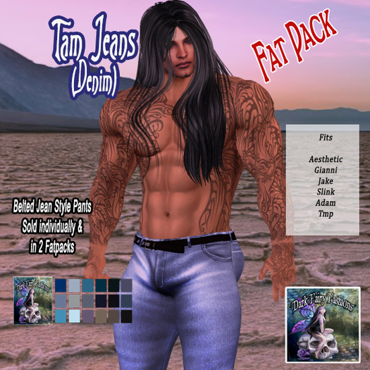 DFF Tam Jeans (Denim) #Fatpack