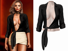 -[ vagrant ]- Isabella Shirt - Black