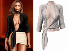 -[ vagrant ]- Isabella Shirt - Silver