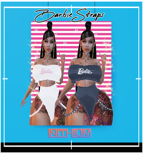 Romwe - Barbie Strap Fatpack