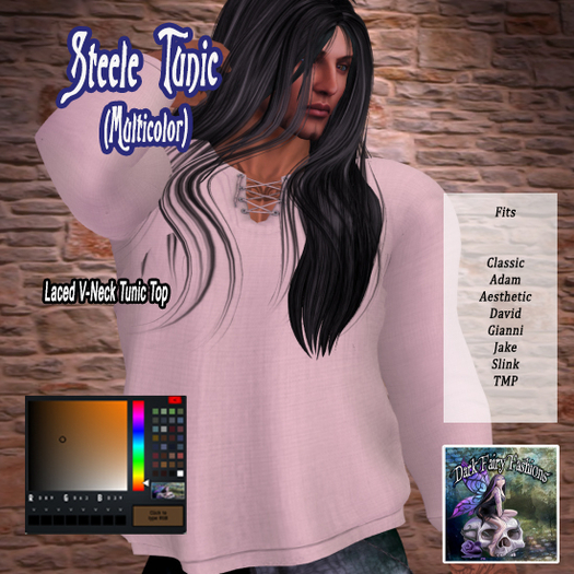 DFF Steele Tunic (Multicolor) W/Hud