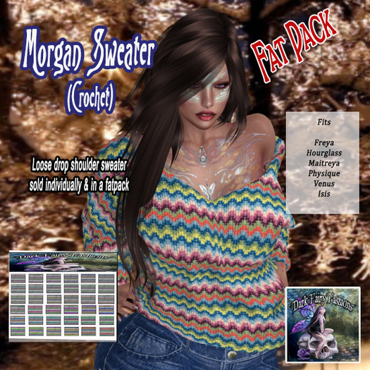 DFF Morgan Sweater (Crochet) #Fatpack