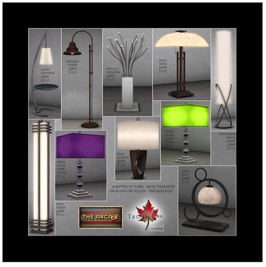 Trompe Loeil - Rings Desk Lamp