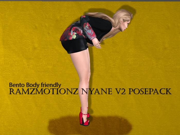 Second Life Marketplace - BENTO Poses : Nyane v2 Pose Eight