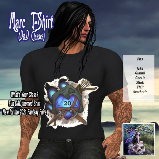 DFF Marc T-Shirt (Character Class) Ranger