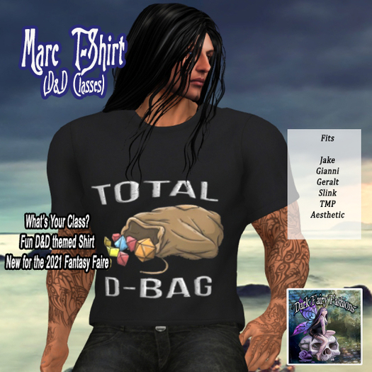 DFF Marc T-Shirt (Character Class) D Bag