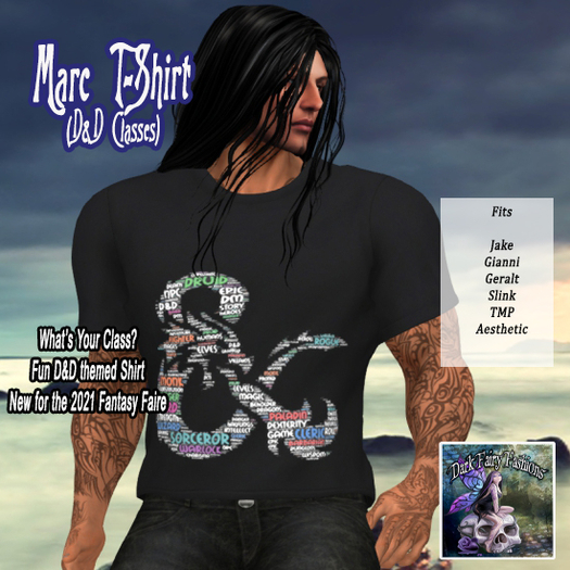 DFF Marc T-Shirt (Character Class) &