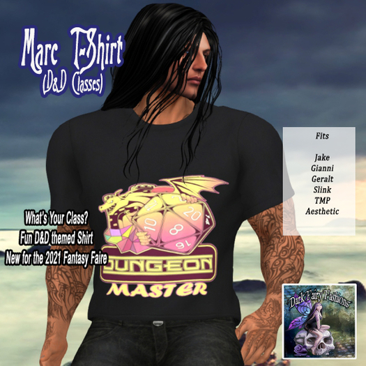 DFF Marc T-Shirt (Character Class)  DM