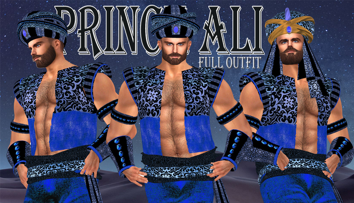 PRINCE ALI ( FULL OUTFIT)
