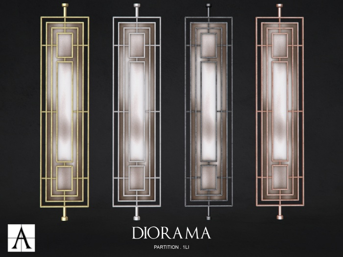 Architect. Diorama Partition (steel) 1LI
