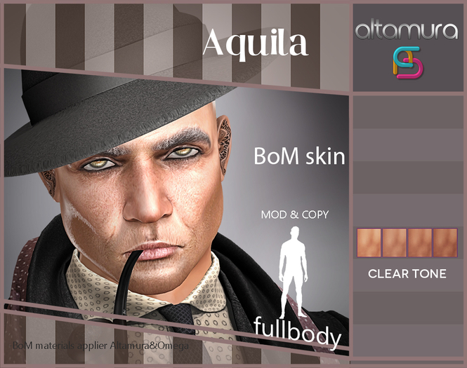 ::AS:: *Aquila* BoM Skin tone Clear/pack