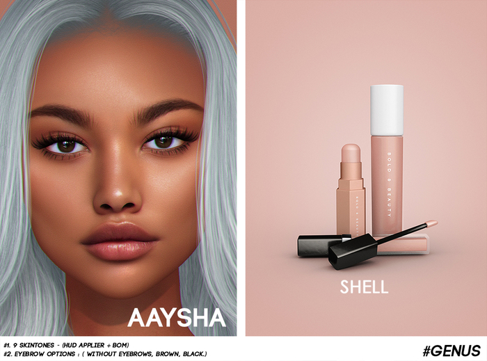 Bold & Beauty :: Aaysha (Genus App) - Shell.