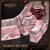 =^.^= Curious Kitties - [Limited Edition] Enchanted Rose Boots