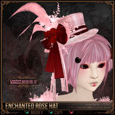 =^.^= Curious Kitties - [Limited Edition] Enchanted Rose Hat