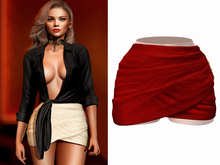 -[ vagrant ]- Isabella Skirt - Red