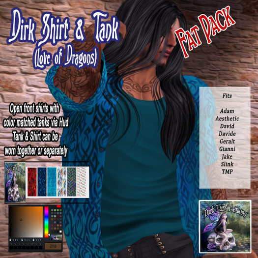 DFF DIRK Shirt/Tank (LOD) #Fatpack