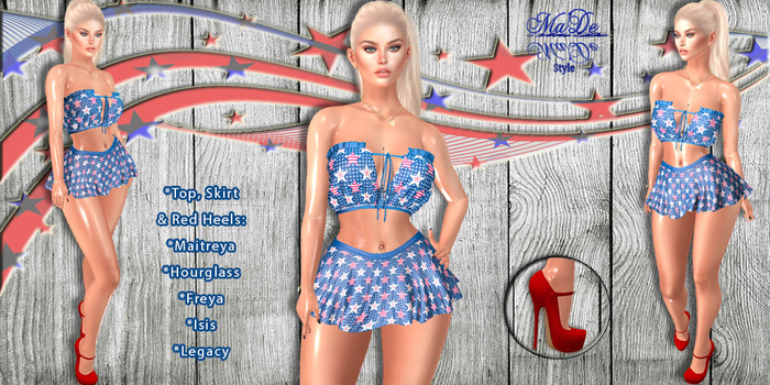 [>Ma'De<] ⭐️4th July Outfit 2021⭐️