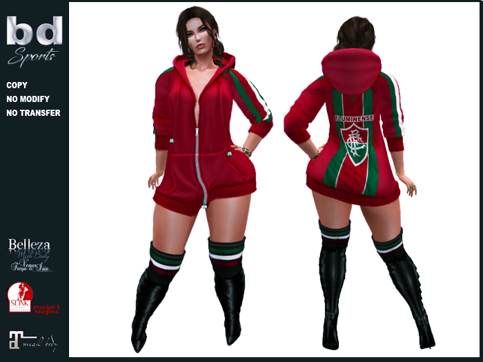 [bd] 127 CONJ4 DRESS AND BOOTS FLUMINENSE